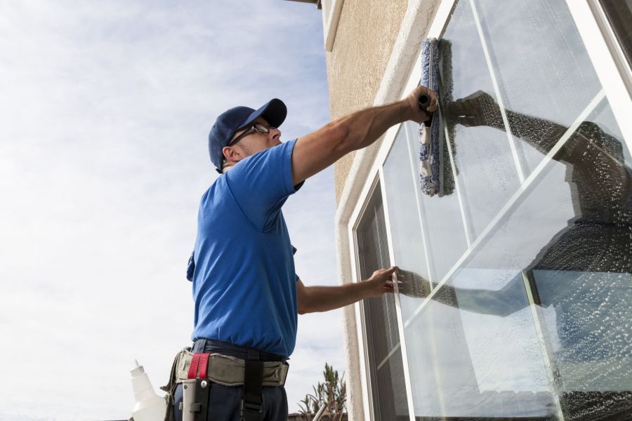 Commercial Window Cleaning by Marty B's General Klean